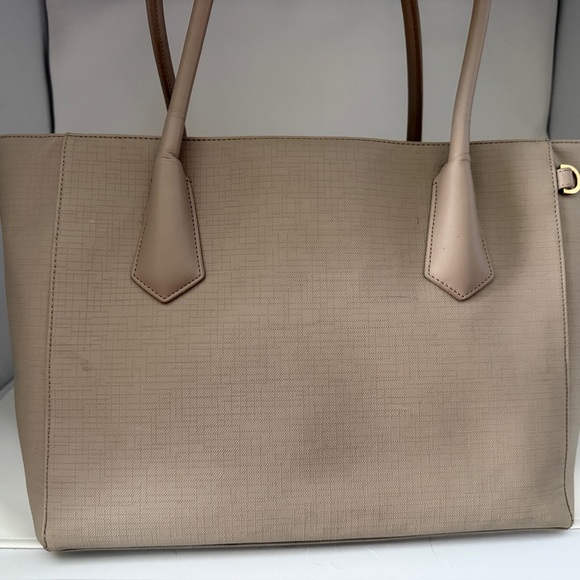 Dagne Dover Signature Legend Taupe Tote Bag *Discontinued* - Picture 2 of 6